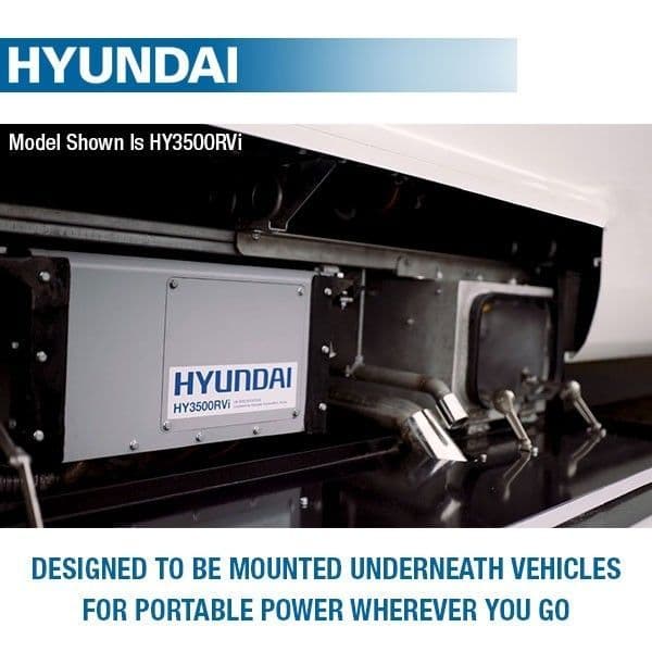 Hyundai HY8000RVi Motorhome RV Petrol Inverter Generator