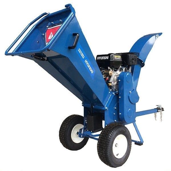 Hyundai HYCH1500E-2 420 cc Petrol 4-Stroke Wood Chipper/Shredder/Mulcher