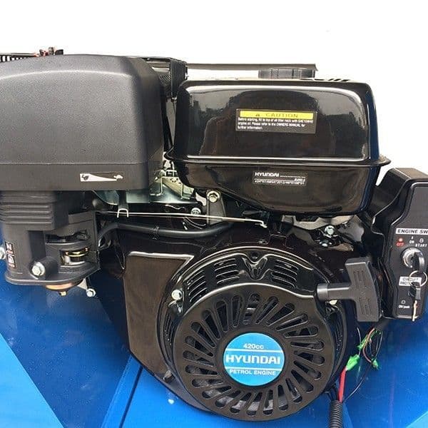 Hyundai HYCH1500E-2 420 cc Petrol 4-Stroke Wood Chipper/Shredder/Mulcher