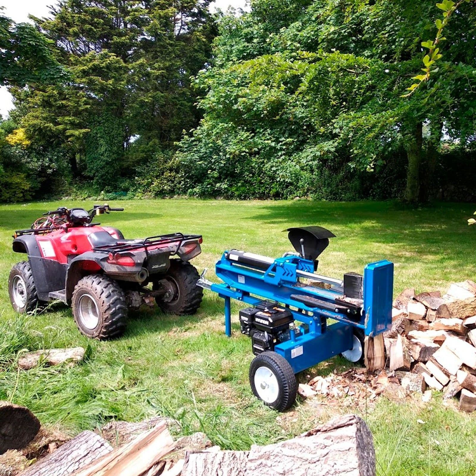 Hyundai HYLS25000T 6.5hp 25 Tonne Horizontal Petrol Log Splitter