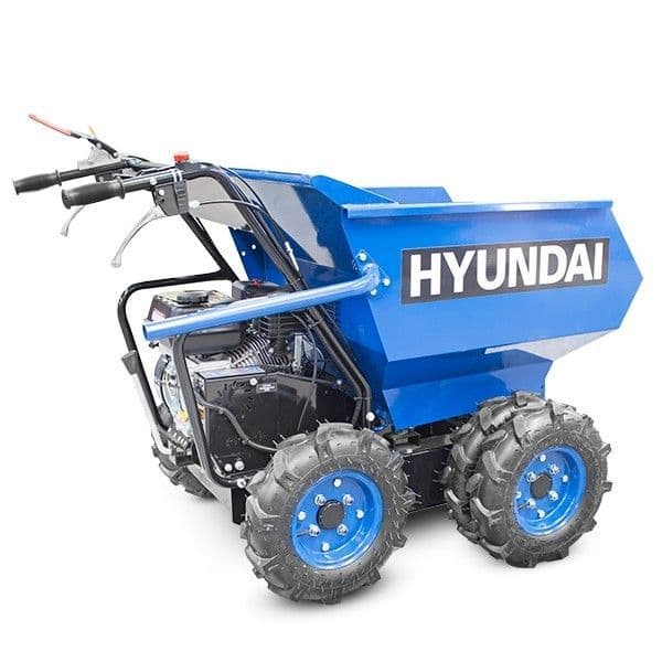 Hyundai HYMD500 196cc 4-Wheel Drive 500kg Payload Mini Dumper / Power Barrow