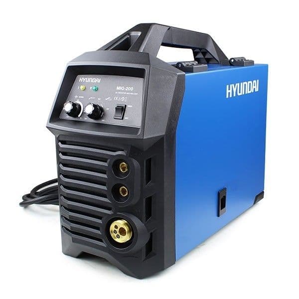 Hyundai HYMIG200 200Amp MIG/MMA(ARC) Inverter Welder, 230V Single Phase