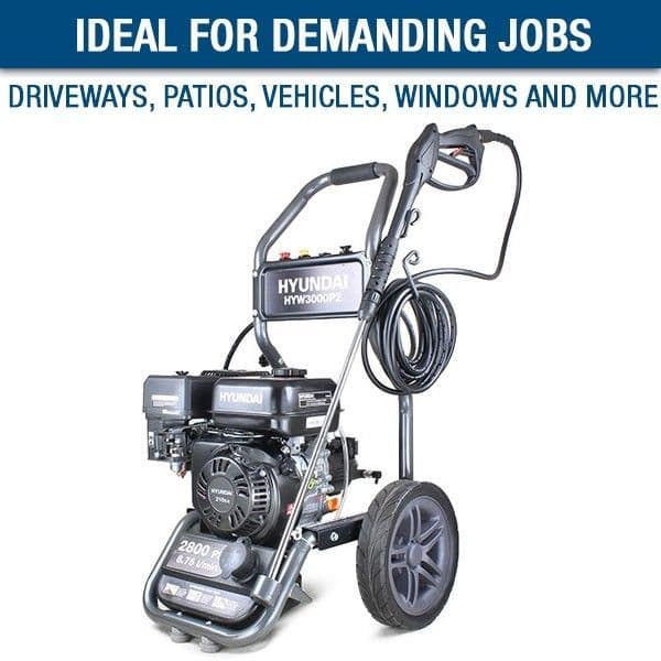 Hyundai HYW3000P2 2800psi 210cc 2800psi Petrol Pressure Washer