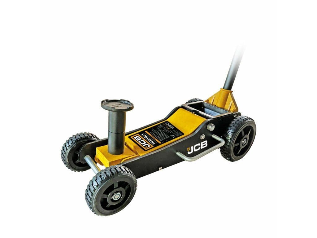 JCB 2.5 Tonne Off-Road SUV Double-Pump Aluminium Trolley Jack JCB-TH32506S