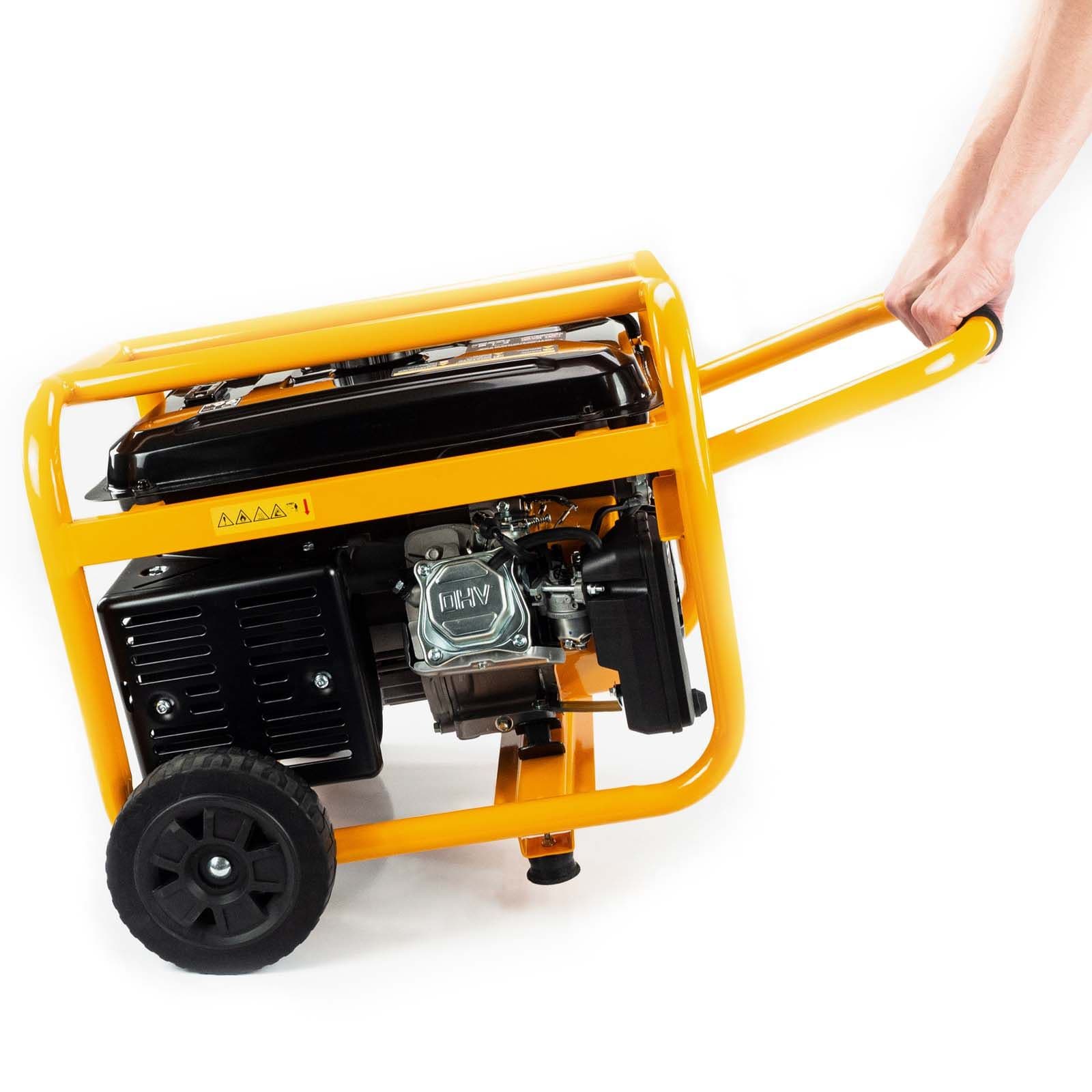 JCB 3.6kW / 4.5kVA Petrol Site Generator 115V / 230V 7.5hp 224cc | JCB-G3600P