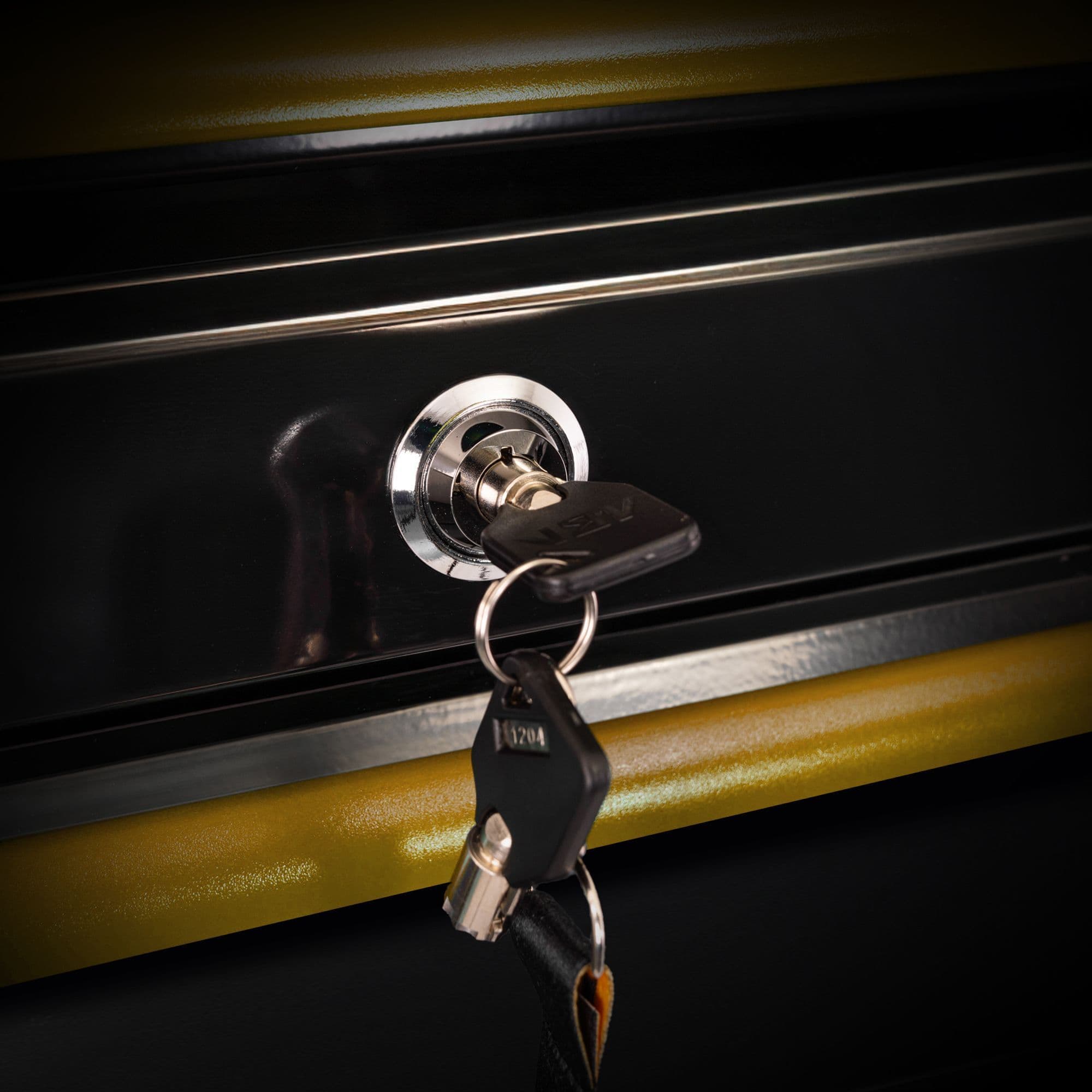 JCB Classic Design 42 Roller Cabinet and Top Tool Chest Stack | JCBSTACK