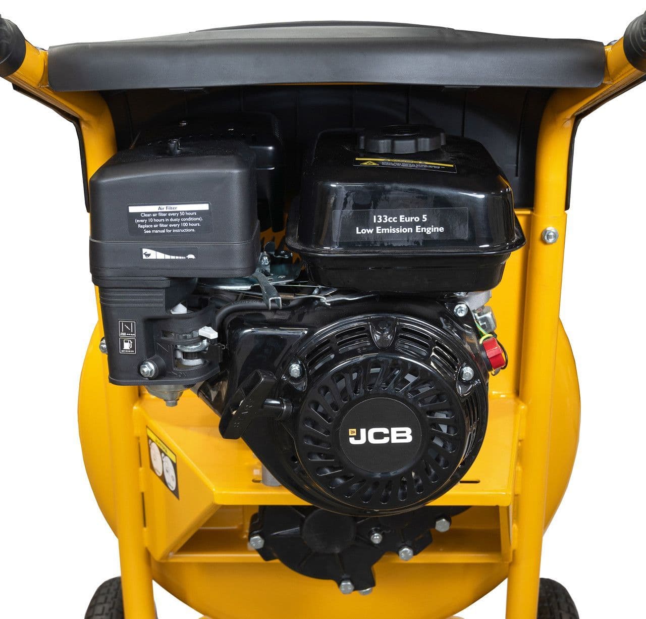 JCB Petrol 133cc 134L Seam Welded Cement Mixer 100L Working Capacity | JCB-CM150P
