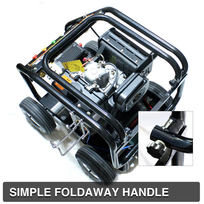 Kiam KM3600DXR PLUS Diesel Pressure Washer - Gearbox Version (10HP) with 30m Hose Reel