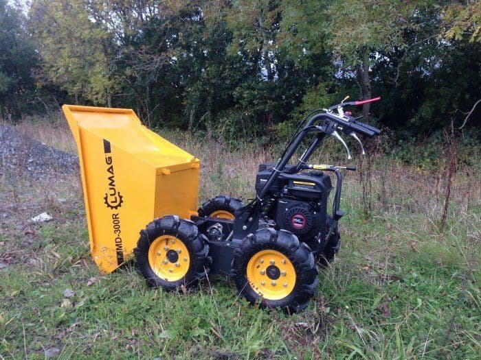 Lumag MD300R 300kg Petrol Power Barrow with Manual Tip