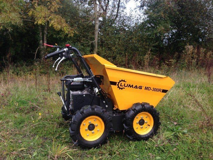 Lumag MD300R 300kg Petrol Power Barrow with Manual Tip