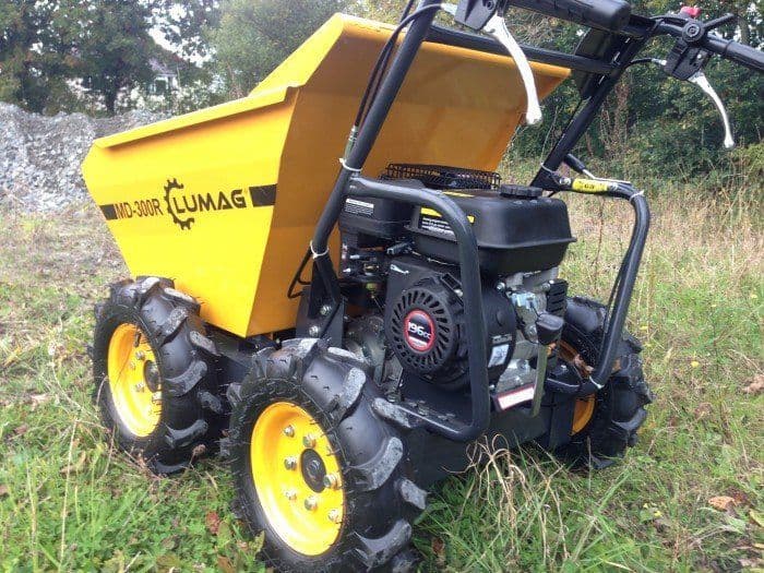 Lumag MD300R 300kg Petrol Power Barrow with Manual Tip