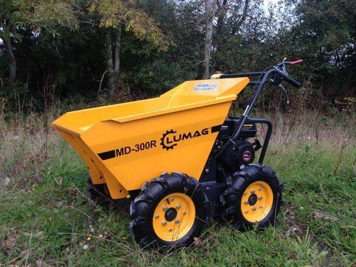Lumag MD300R 300kg Petrol Power Barrow with Manual Tip