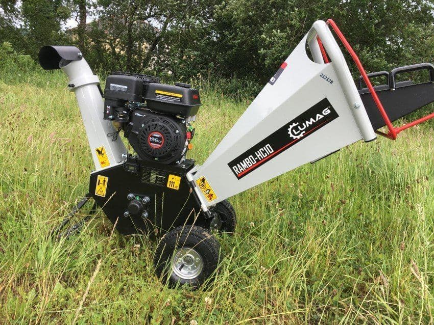 Lumag RAMBO HC10 100mm 196cc Petrol Wood Chipper