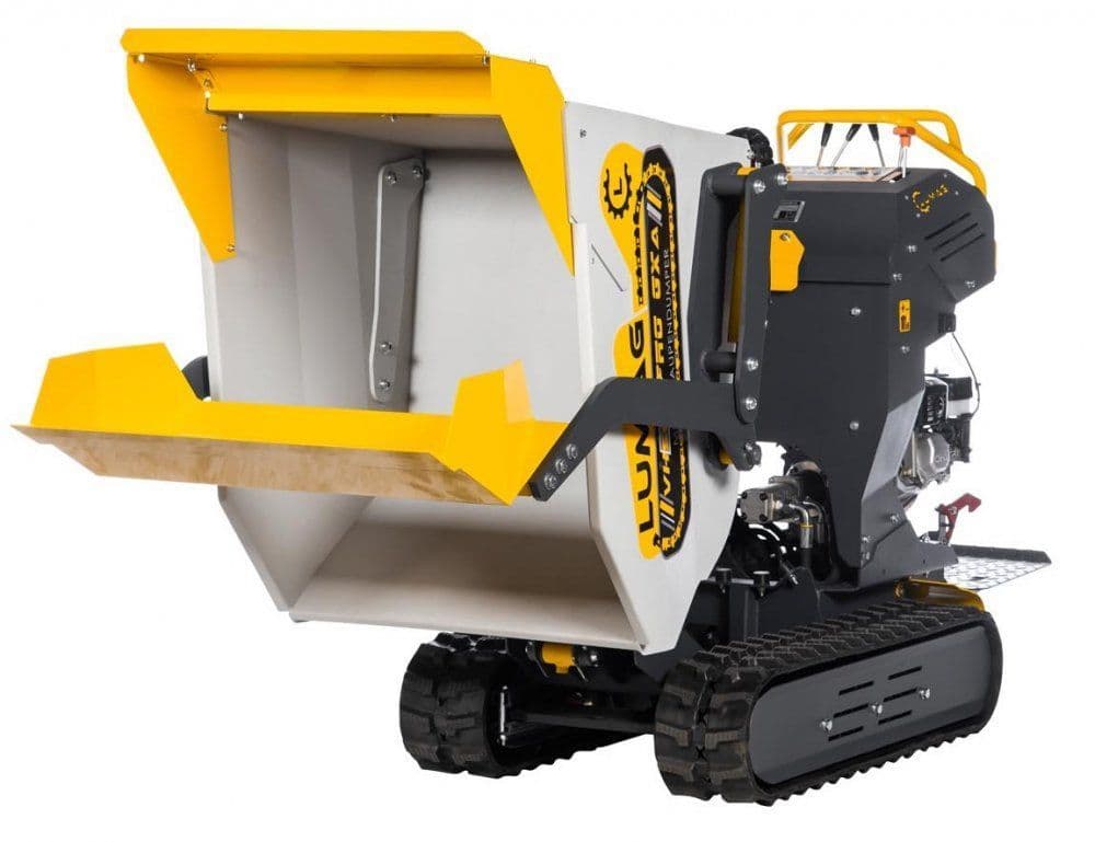 Lumag VH500PRODA 500kg Professional Petrol Track Barrow with a Diesel Engine