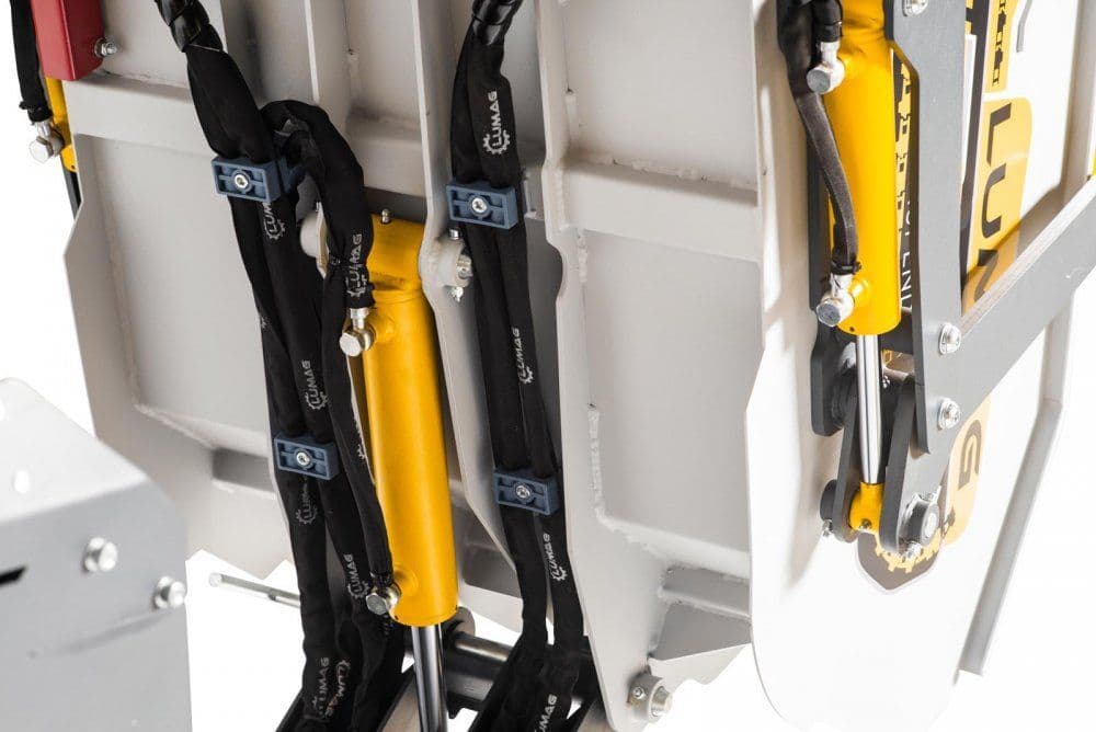 Lumag VH500PRODA 500kg Professional Petrol Track Barrow with a Diesel Engine