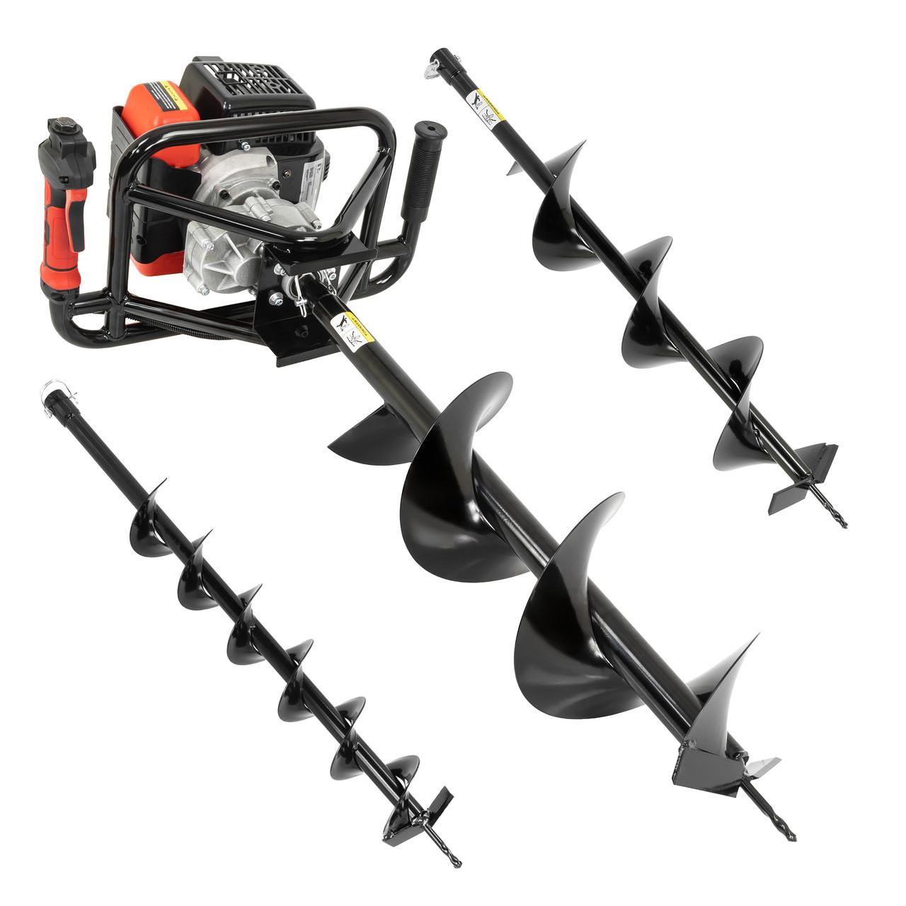 P1PE 56cc Petrol Earth Auger – Post Hole Borer & Ground Drill (P1-EA560)