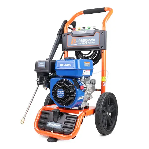 P1 Petrol Pressure Washer 3000psi / 207 bar | Hyundai 7hp 212cc Engine | P3500PWA