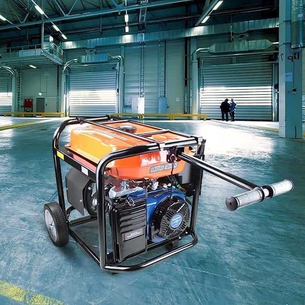 P1PE 8kW / 10kVA* Recoil & Electric Start Site Petrol Generator P10000LE