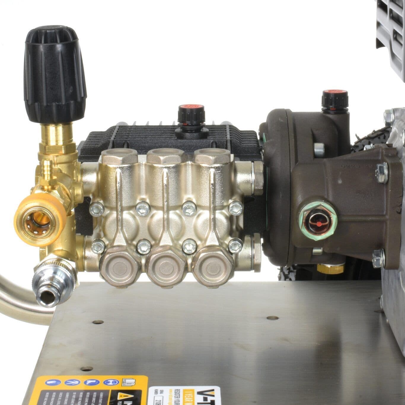 V-TUF GB065 200BAR 12L/MIN INDUSTRIAL 6.5HP HONDA PETROL PRESSURE WASHER C/W GEARBOX