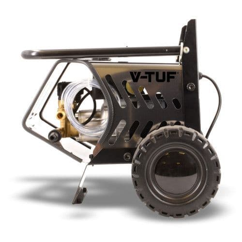 V-TUF RAPID MSC - 240v Professional Mobile Electric Pressure Washer - 1750psi, 130Bar, 9L/min