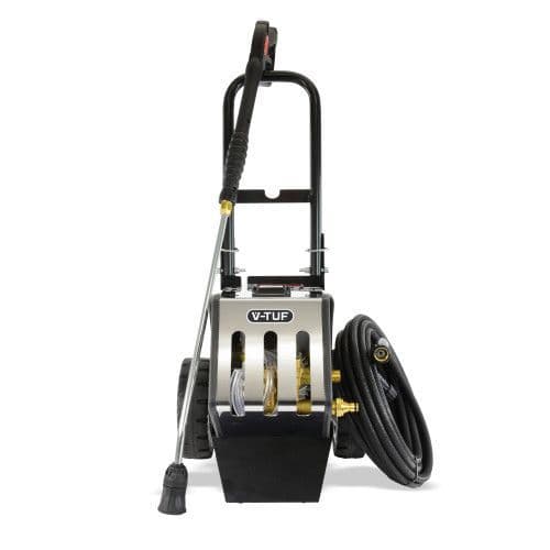 V-TUF RAPID MSC - 240v Professional Mobile Electric Pressure Washer - 1750psi, 130Bar, 9L/min