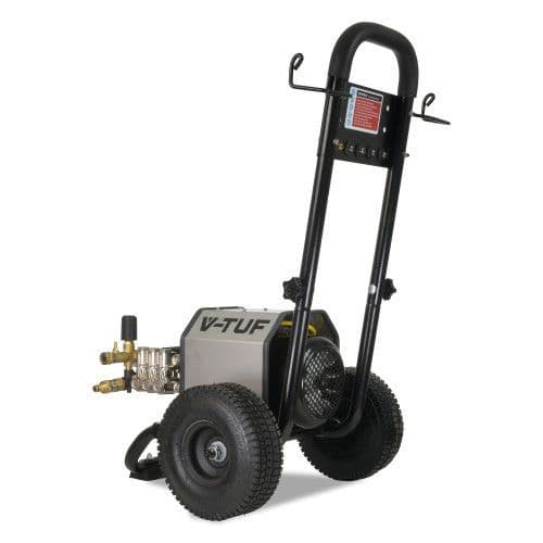 VTUF110 - 110v Compact, Industrial, Mobile Electric Site Pressure Washer - 1450psi, 100Bar, 12L/min
