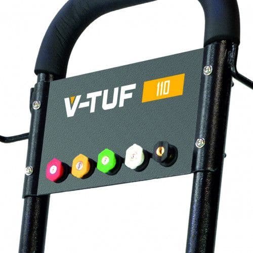 VTUF240 - 240v Compact, Industrial, Mobile Electric Pressure Washer - 1450psi, 100Bar, 12L/min