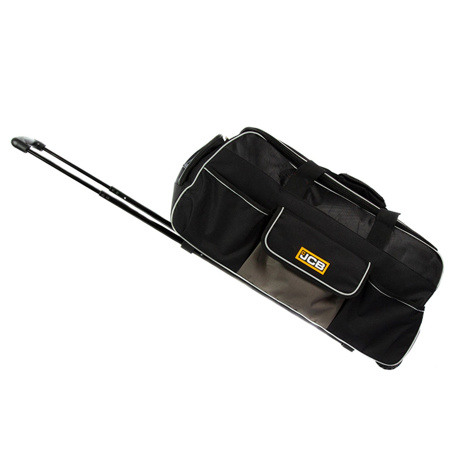JCB 26" 66cm Retractable Trolley Handled Kit Bag, Water-Resistant & Durable, 90L Capacity | 21-18VKB