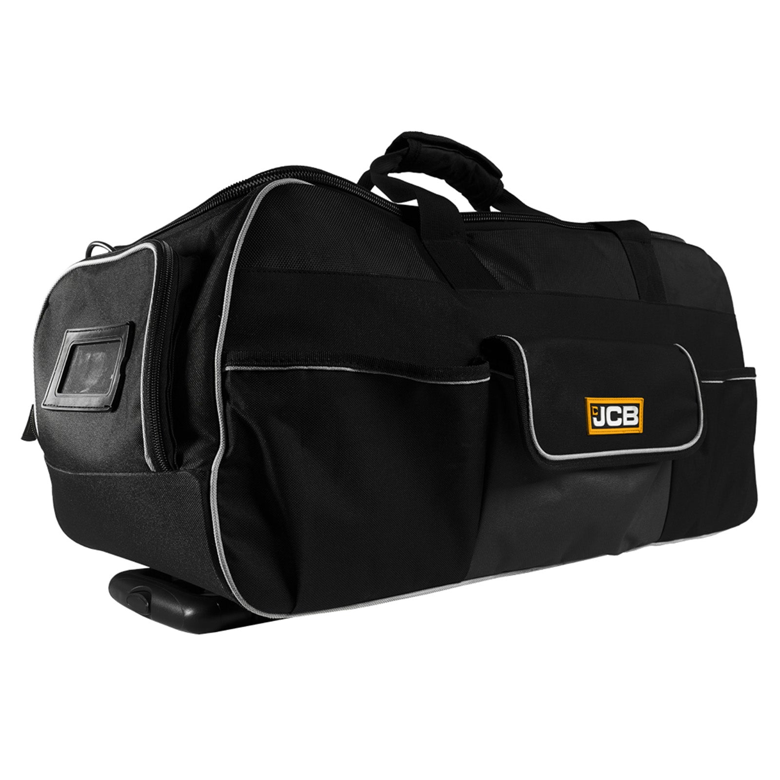 JCB 26" 66cm Retractable Trolley Handled Kit Bag, Water-Resistant & Durable, 90L Capacity | 21-18VKB