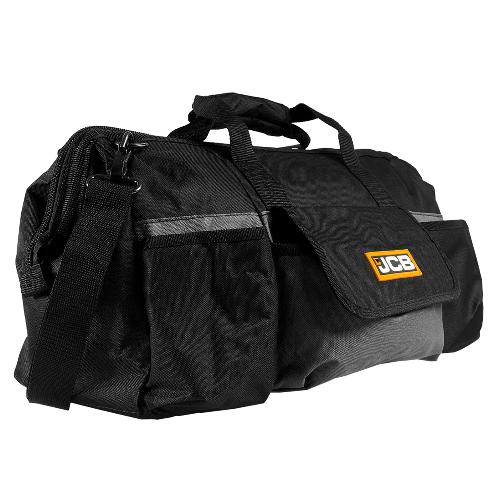 JCB Tools 20" 50cm Tool Kit Bag, Straps & Durable Design, Organise & Transport Tools | 21-KBAG