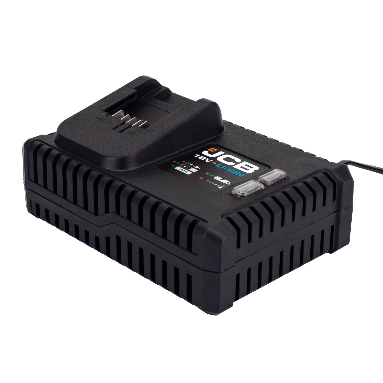 JCB 18V Combi Drill & Multi Tool Kit 2x 5.0ah Li-Ion Batteries, Fast Charger in 20" kit bag | 21-18MTCD-5