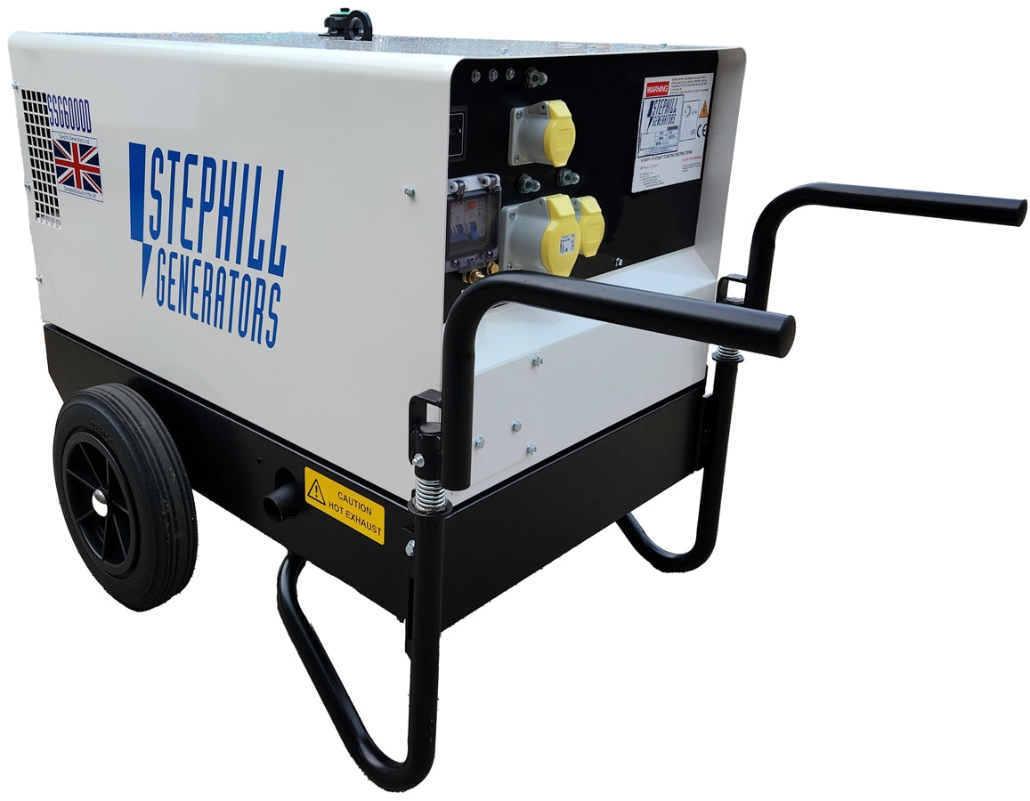 Stephill 6.0kVA Super Silent TIN 12 Spec Diesel Generator