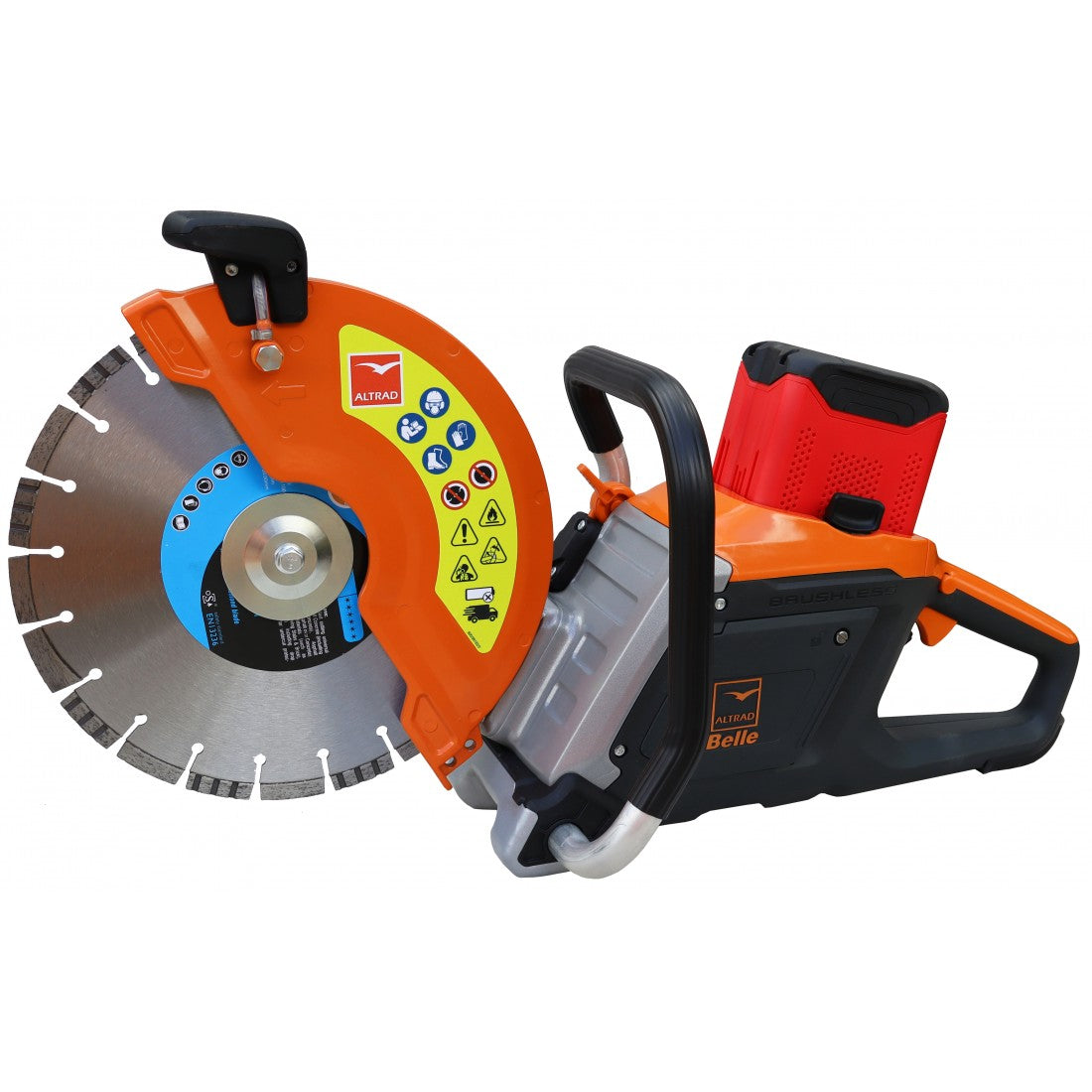 Belle DC300E+ Battery Powered Disc Cutter | 82v Li-ion with LED worklight