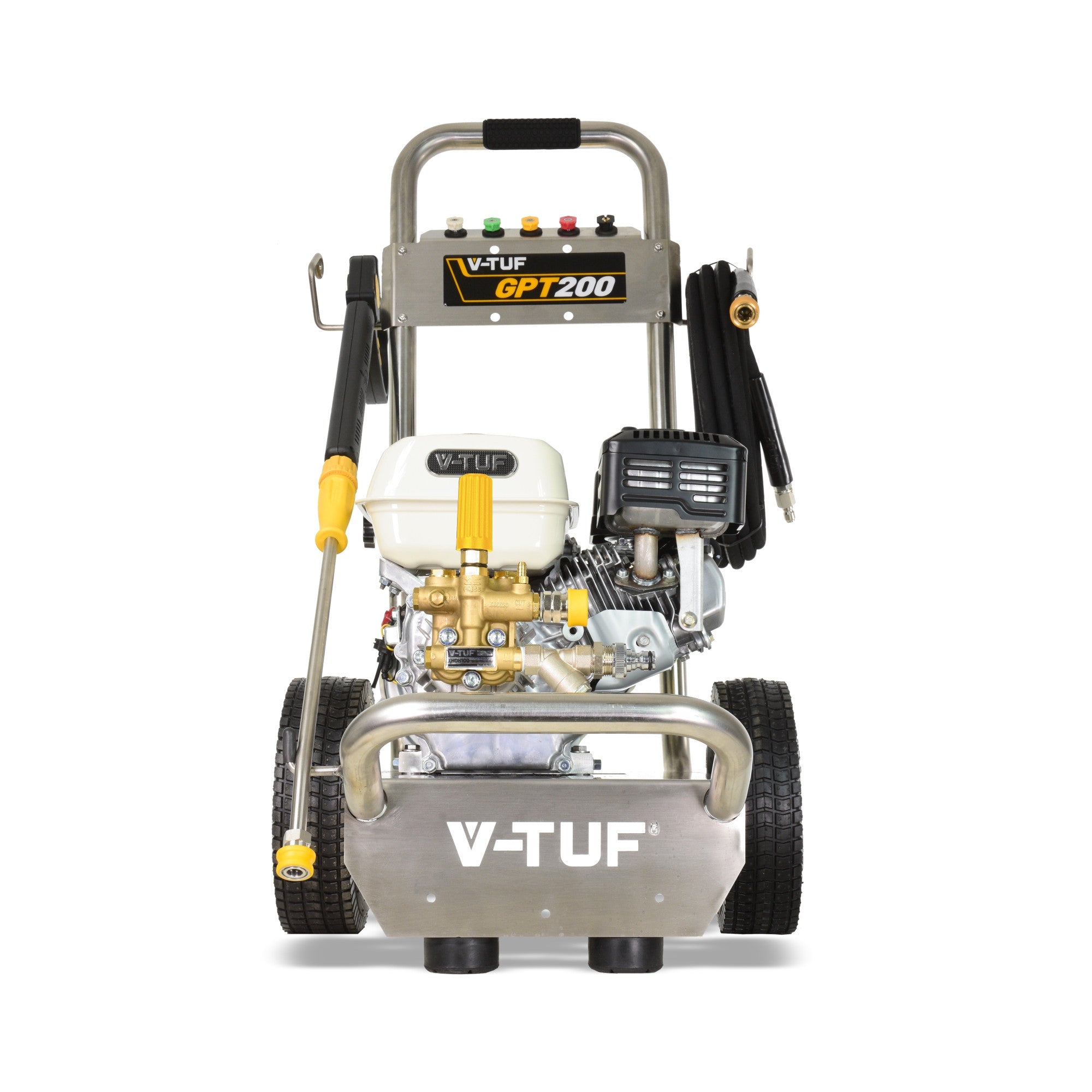 V‑TUF TORRENT GPT200 Industrial 6.5HP Petrol Pressure Washer 190 Bar / 2756 PSI Honda Pro Power Cleaner 12LPM Heavy-Duty