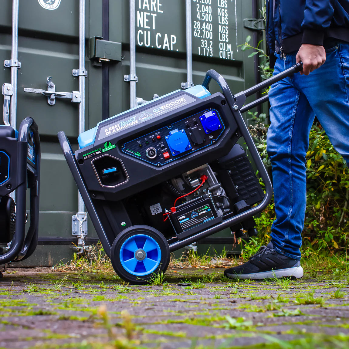 Gorilla Power 8000W Inverter Open Frame Generator with Electric Start - GP8000iE – High Performance & Fuel Efficient