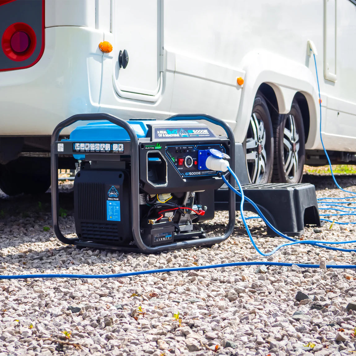 Gorilla Power 5000W Inverter Open Frame Generator with Electric Start - GP5000iE – Maximum Power & Efficiency