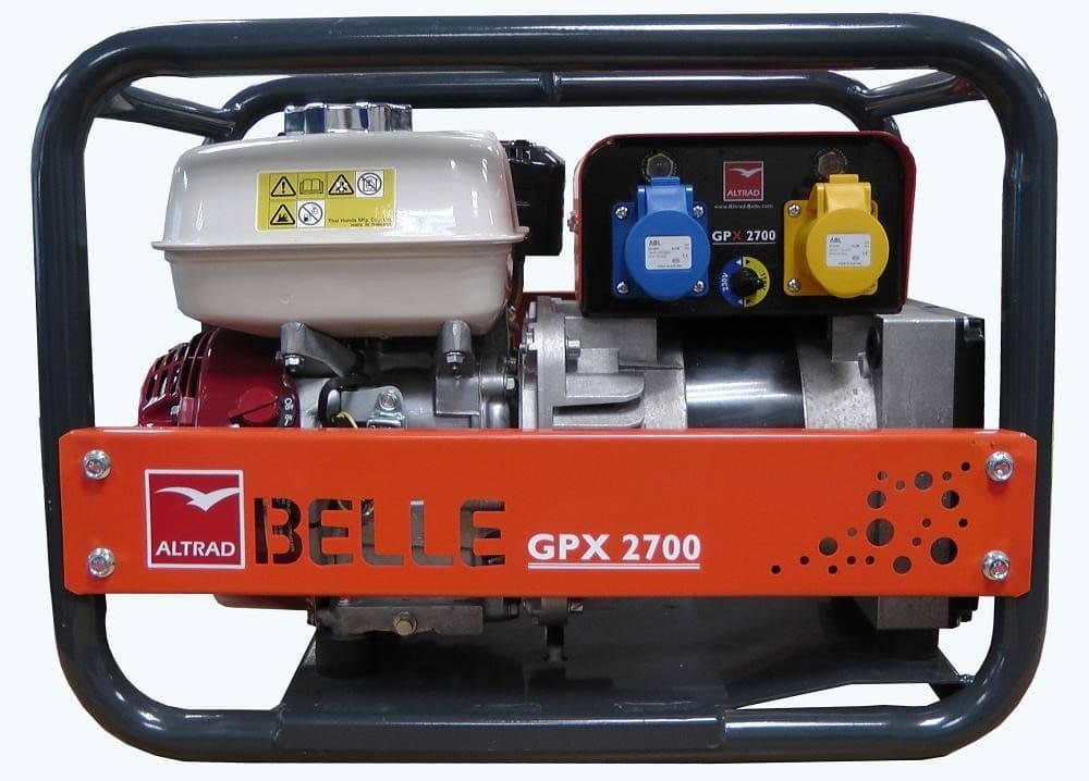 Belle GPX2700 Honda Powered 2.7kva / 2.2kw Stackable Petrol Generator