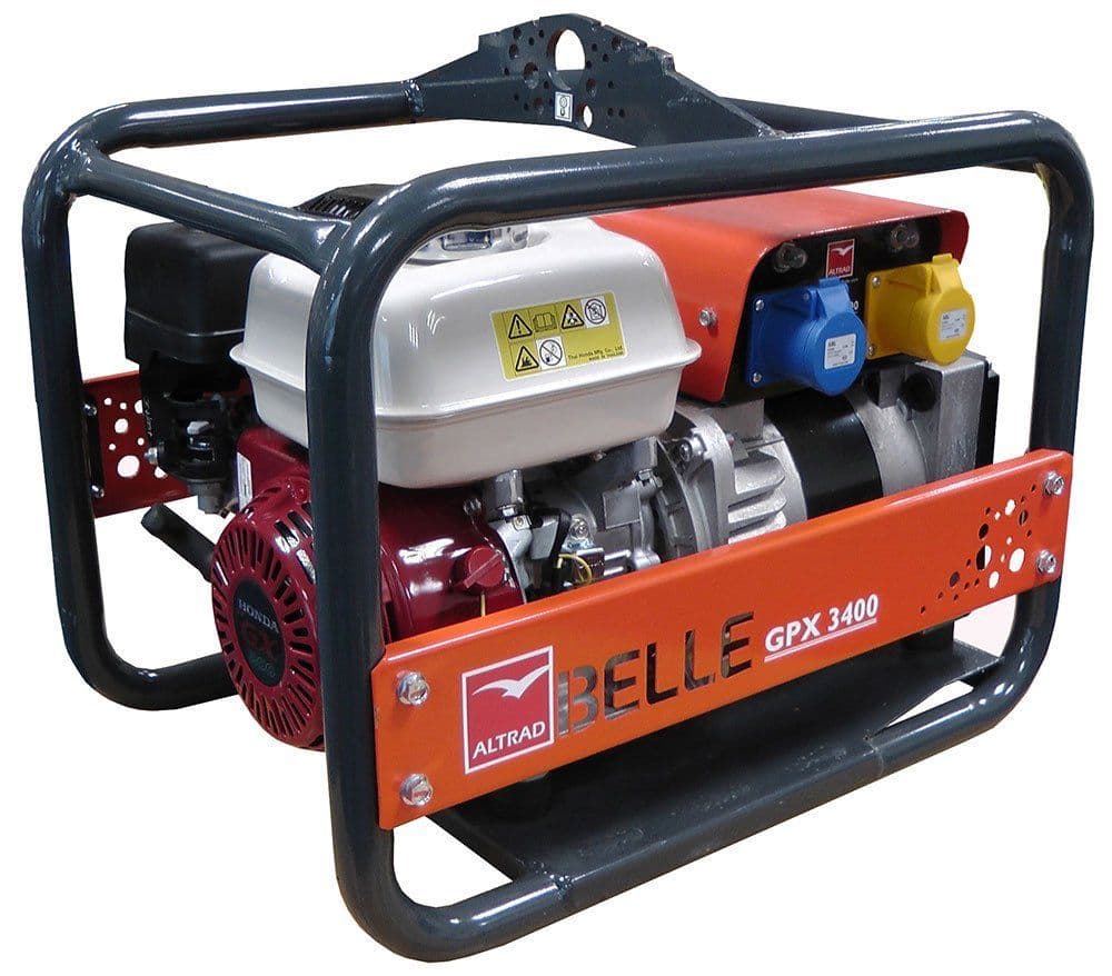 Belle GPX3400 Honda Powered 3.4kva / 2.7kw Stackable Petrol Generator