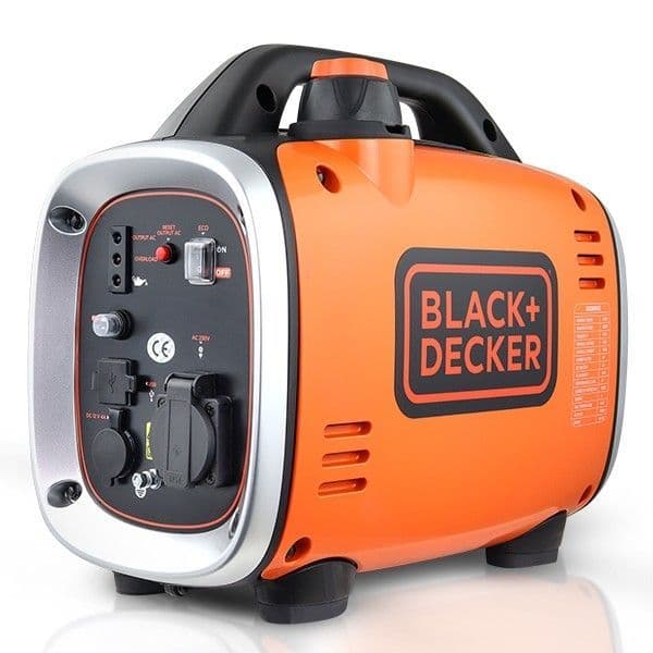 Black & Decker 800W Petrol Suitcase Inverter Generator BXGNi900E