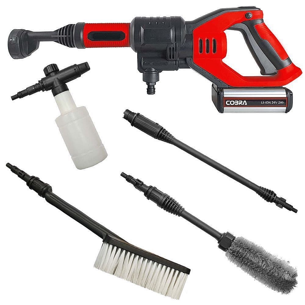 Cobra Hand Held 24V Cordless Battery Powered Pressure Washer PW18024V