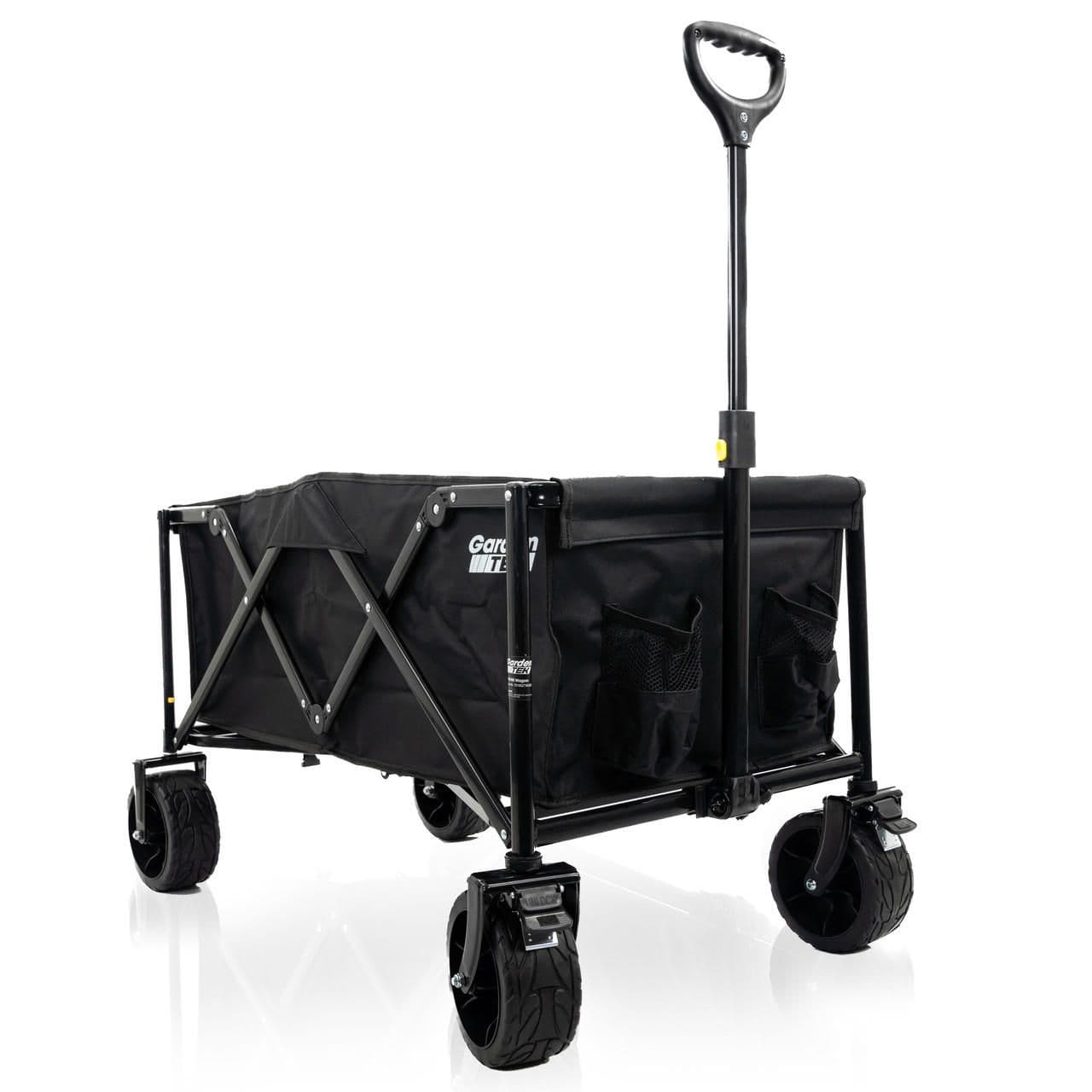 GardenTek Garden Trolley on Wheels, 120kg Load, 135L Capacity with Brakes | GTW260