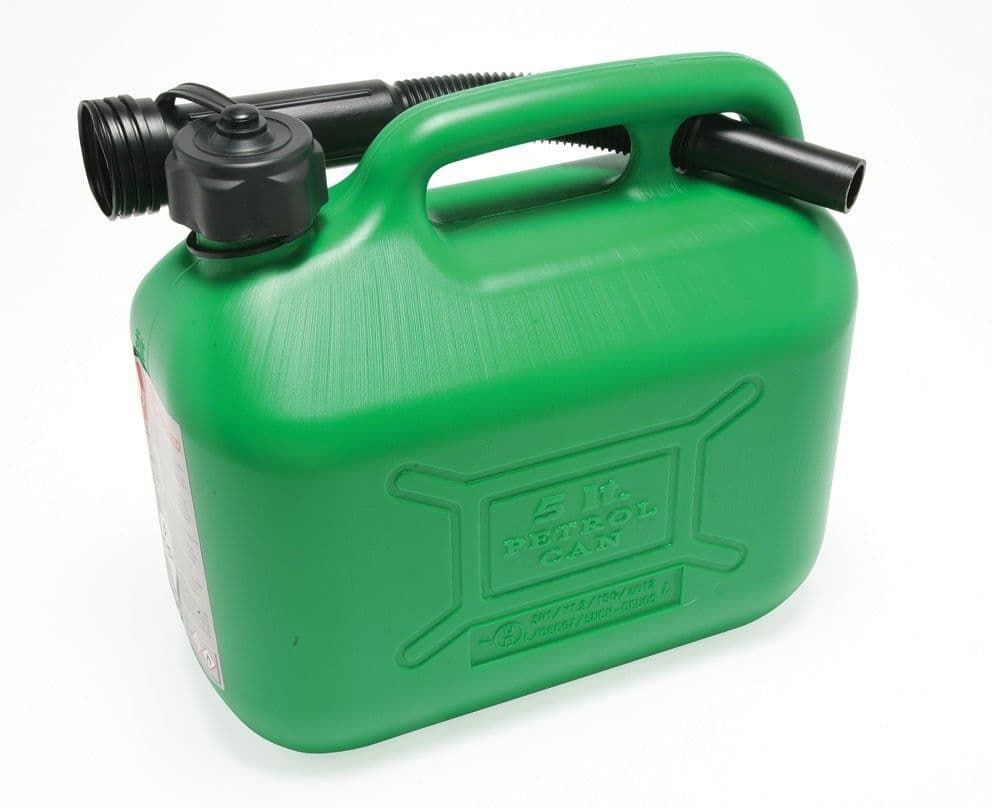 Hilka 5 Litre Plastic Fuel Can