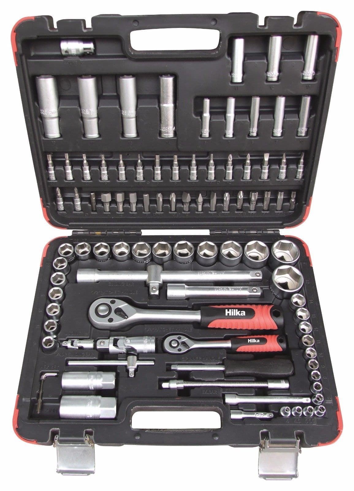 Hilka 94 Piece 1/4'' & 1/2'' Socket Set