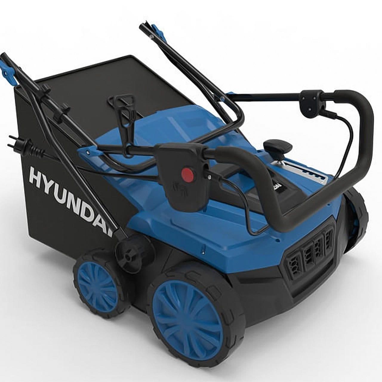 Hyundai 14 / 36cm 1600W Electric Lawn Scarifier & Aerator with 45L Collection Bag | HYSC1600E