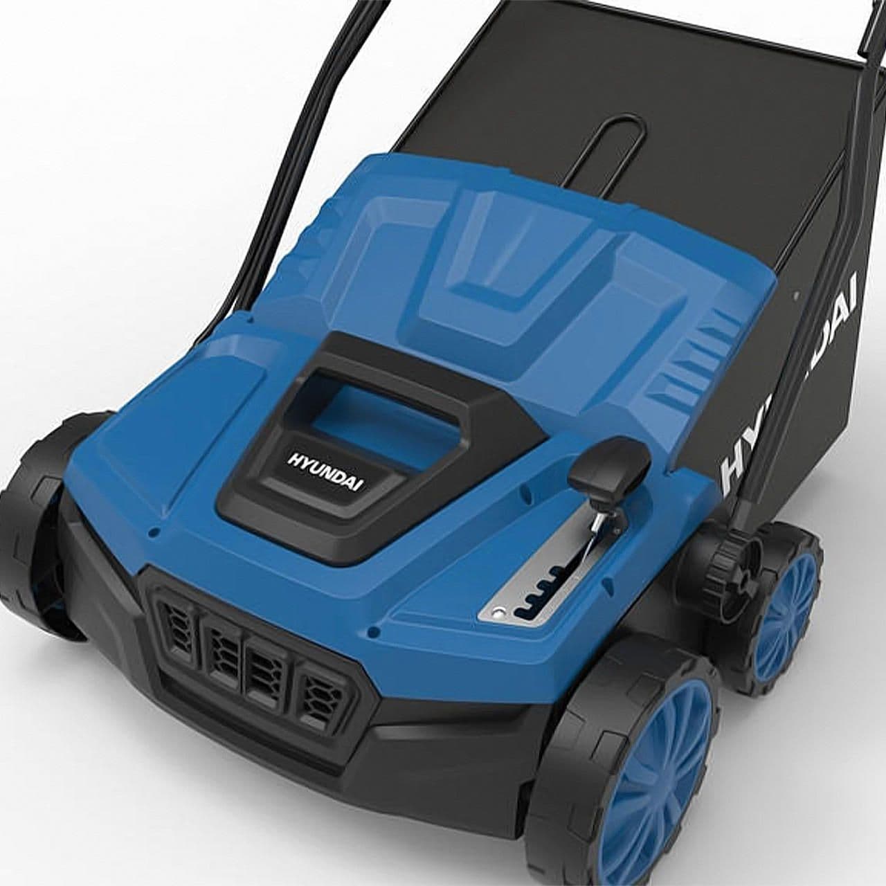 Hyundai 14 / 36cm 1600W Electric Lawn Scarifier & Aerator with 45L Collection Bag | HYSC1600E