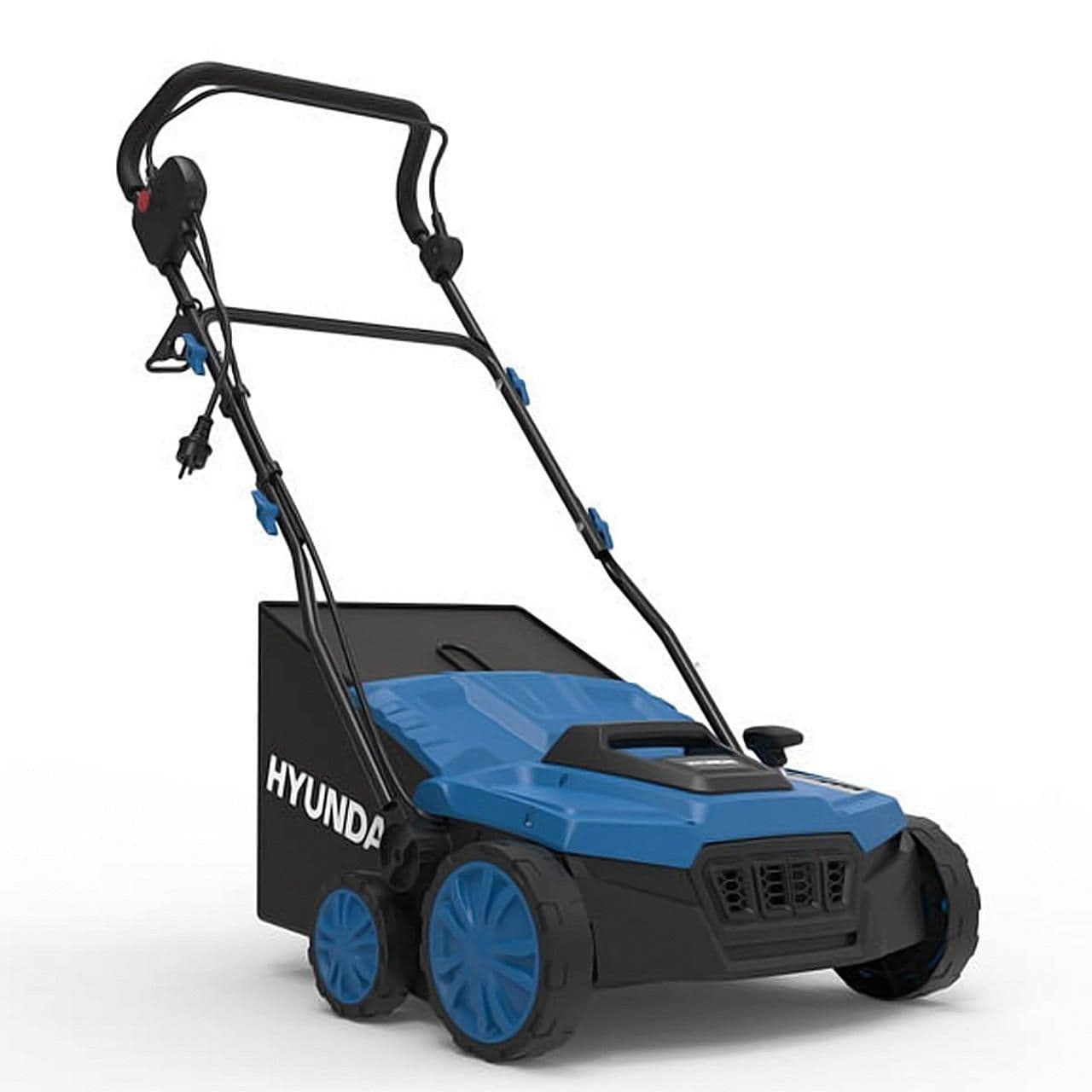 Hyundai 14 / 36cm 1600W Electric Lawn Scarifier & Aerator with 45L Collection Bag | HYSC1600E