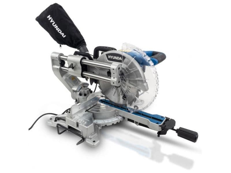 Hyundai 2000W Electric Mitre Saw / Chop Saw with 255mm Blade, 230V | HYMS2000E