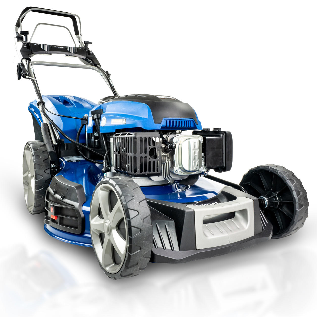 Hyundai 22&#x22; / 56cm 196cc 4-in-1 Electric-Start Self-Propelled Petrol Lawnmower HYM560SPE