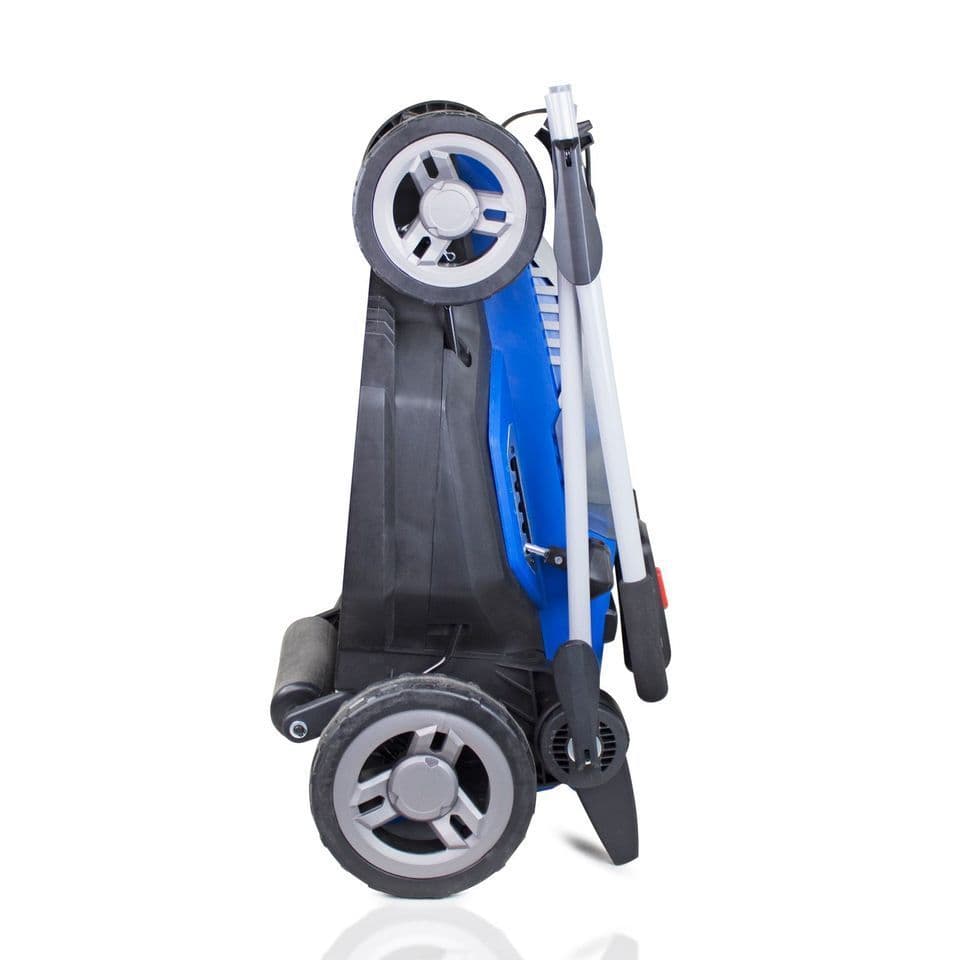 Hyundai 38cm Cordless 40v Lithium-Ion Battery Roller Lawnmower with Battery & Charger HYM40LI380P