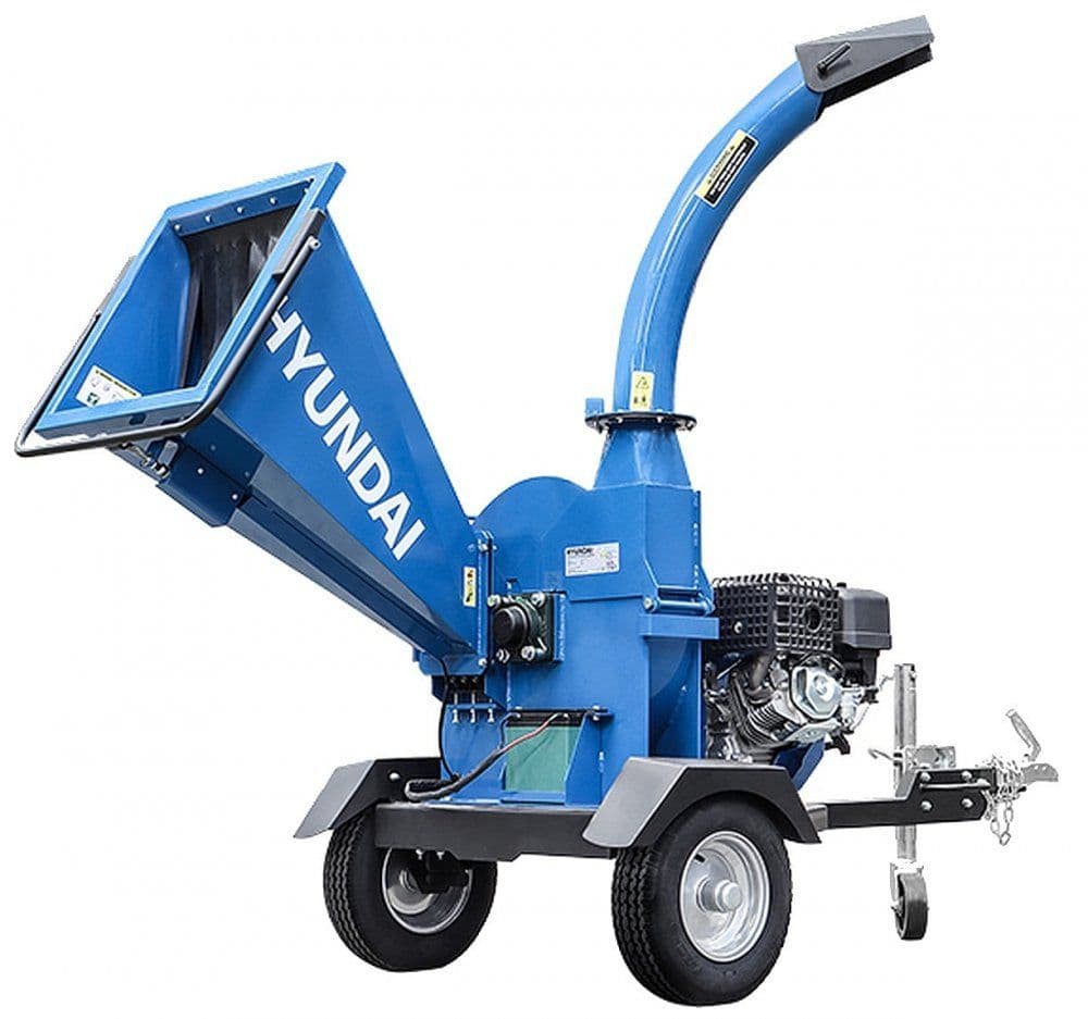 Hyundai 420cc 4.5 Petrol Wood Chipper with Electric-Start Engine | HYCH15100TE
